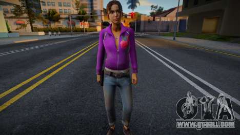 Zoe (Reskin) from Left 4 Dead for GTA San Andreas