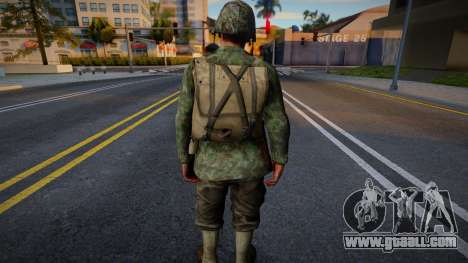 American Soldier from CoD WaW v5 for GTA San Andreas