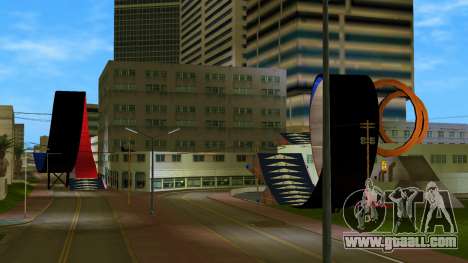 Stunt Map Downtown for GTA Vice City