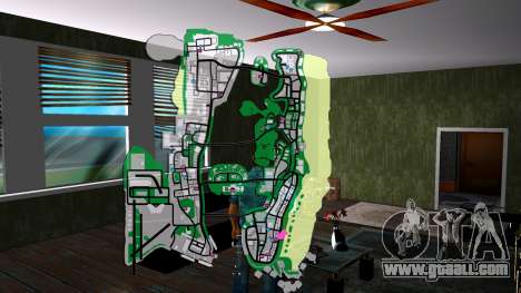 Textures of the interior in the hotel Ocean view for GTA Vice City