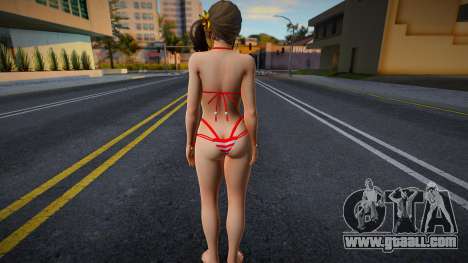 Misaki (Blood Moon Bikini) from Dead Or Alive X for GTA San Andreas