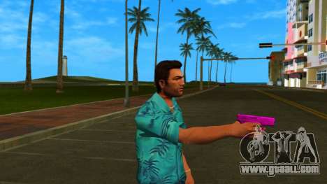 10 Glock Pistols (Pink) for GTA Vice City