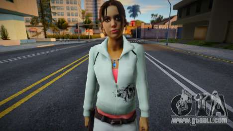 Zoe (White V2) from Left 4 Dead for GTA San Andreas