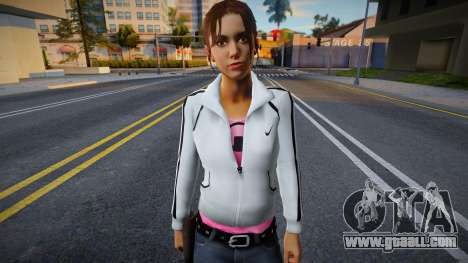 Zoe (White) from Left 4 Dead for GTA San Andreas