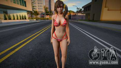 Misaki (Blood Moon Bikini) from Dead Or Alive X for GTA San Andreas