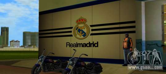 Real Madrid Wallpaper v2 for GTA Vice City