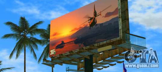 Poster from GTA 5 for GTA Vice City