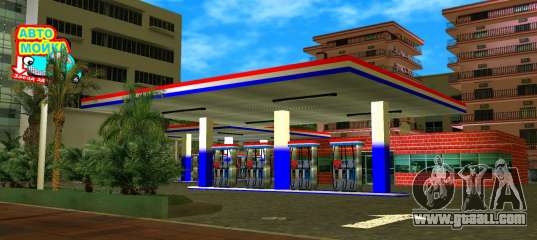New gas station for GTA Vice City