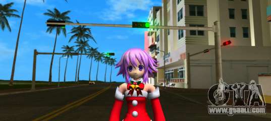 Neptune (Xmas Outfit) from Hyperdimension Neptun for GTA Vice City