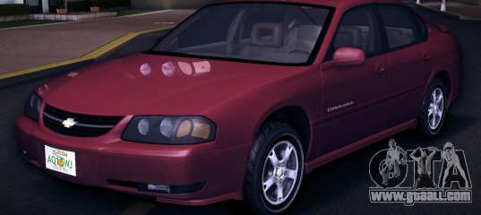 Chevrolet Impala LS 2003 (Spoiler) for GTA Vice City