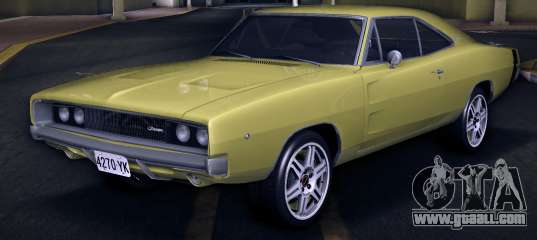 Dodge Charger 440 RT 1968 (MT) v1 for GTA Vice City