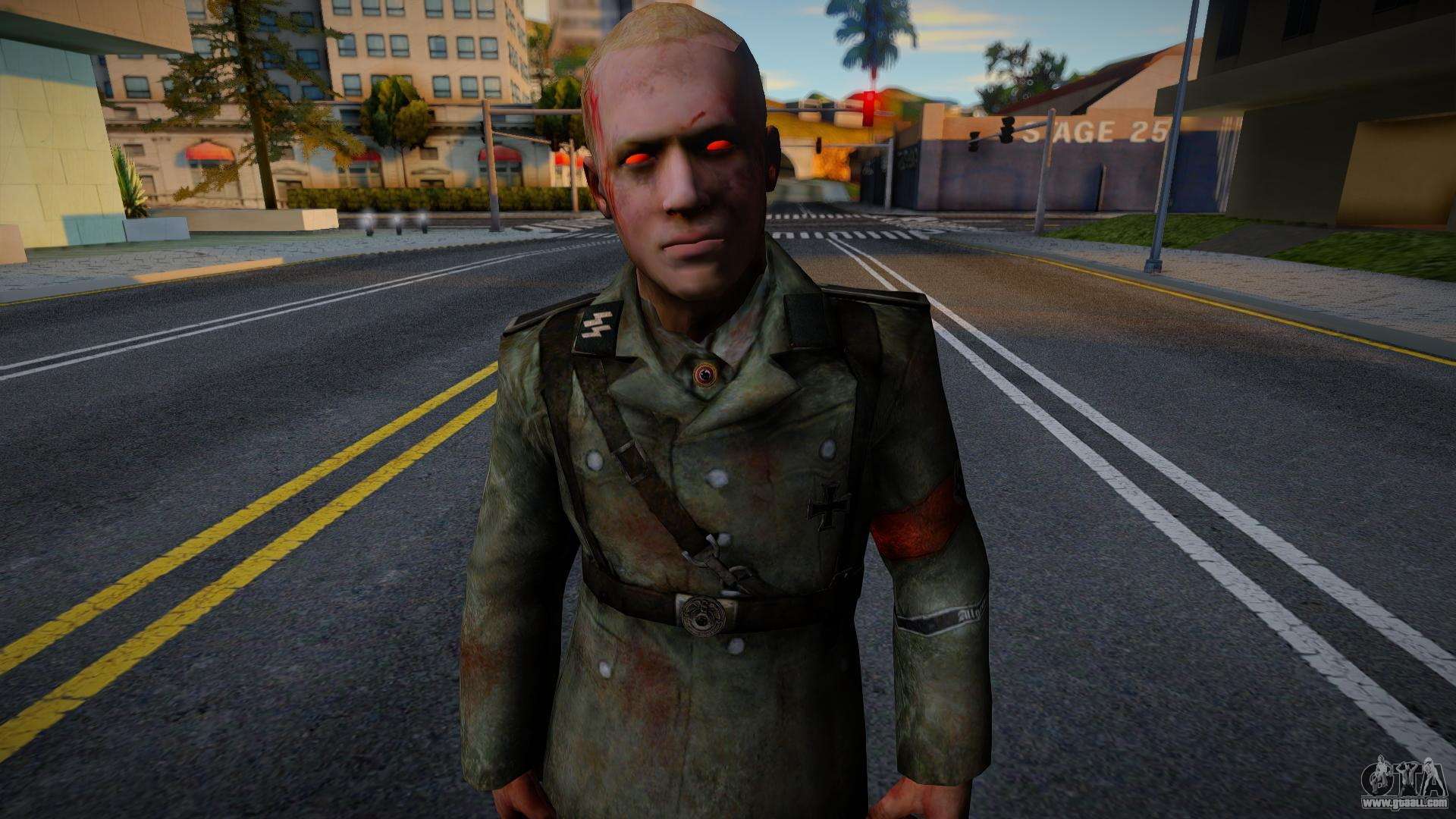 Zombies from Call of Duty World at War v9 for GTA San Andreas