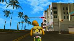 Isabelle from Animal Crossing for GTA Vice City