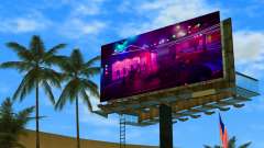 Advertising of the Malibu Club (GTA Trilogy screen) for GTA Vice City