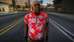 Trainer from Left 4 Dead in a Hawaiian shirt (Red for GTA San Andreas