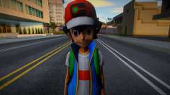 Ash Ketchum from Pokemon Journeys for GTA San Andreas