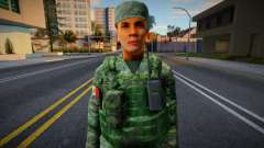 Soldier Skin from the Mexican Army v1 for GTA San Andreas