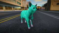 Turquoise Cat for GTA San Andreas