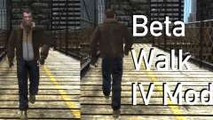 IV Beta Walkstyle for GTA 4