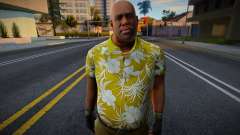 Trainer from Left 4 Dead in a Hawaiian shirt (Yellow for GTA San Andreas