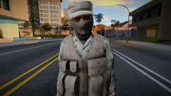 Mexican Soldier (Desert Camouflage) v2 for GTA San Andreas