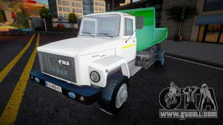 GAZ 3309 Dump truck for GTA San Andreas