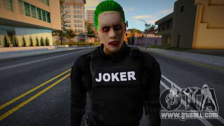 Joker in special forces uniform v2 for GTA San Andreas