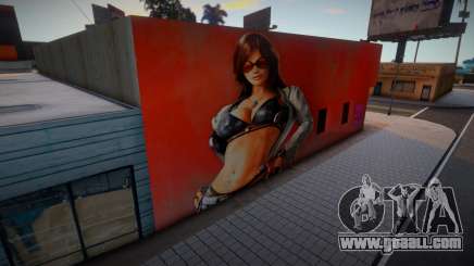 Katarina Alves Mural for GTA San Andreas