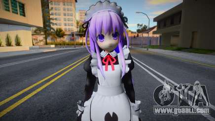 Nepgear (Maid Outfit) from Hyperdimension Neptun for GTA San Andreas