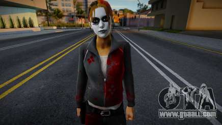 Zoe (Harley Quinn) of Left 4 Dead for GTA San Andreas