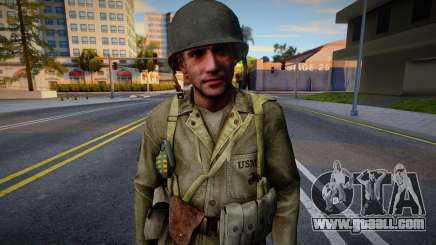 American Soldier from CoD WaW v1 for GTA San Andreas