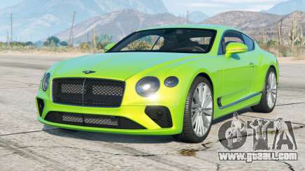 Bentley Continental GT Speed 2022〡add-on for GTA 5