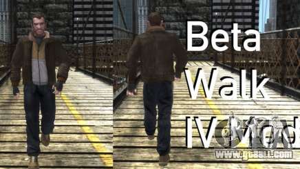 IV Beta Walkstyle for GTA 4