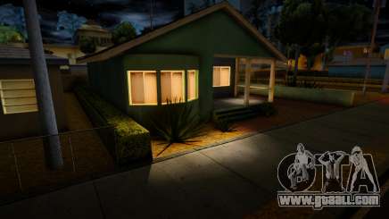 Improved lighting for Big Smoke's home for GTA San Andreas
