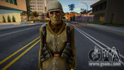 German soldier from Day of Defeat (African Ko for GTA San Andreas