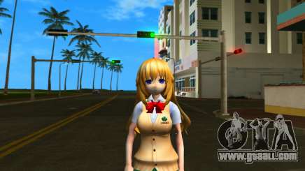 Vert (School Uniform) from Hyperdimension Neptun for GTA Vice City