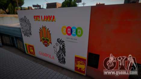 Srilanka Wall Art 2020 for GTA San Andreas