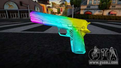 Colt 45 Multicolor for GTA San Andreas