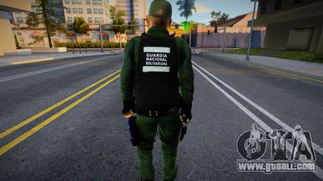 Venezuelan policeman from GNB for GTA San Andreas