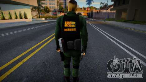 Bolivian Soldier from DESUR v3 for GTA San Andreas