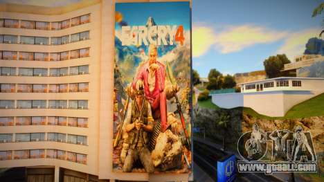 Far Cry Series Billboard v4 for GTA San Andreas