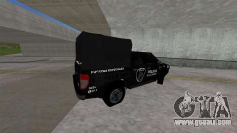 Ford Ranger Space Forces Argentine Police for GTA San Andreas