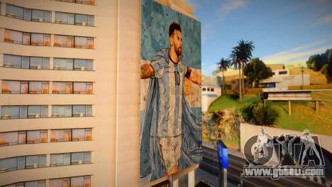 New Billboards with Lionel Messi for GTA San Andreas