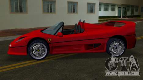 Ferrari F50 Spider 1995 for GTA Vice City