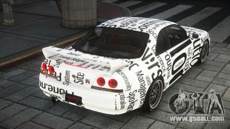 Nissan Skyline R33 GT-R V-Spec S1 for GTA 4
