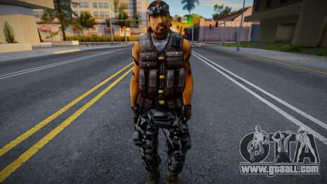 Guerilla (Camo) from Counter-Strike Source for GTA San Andreas