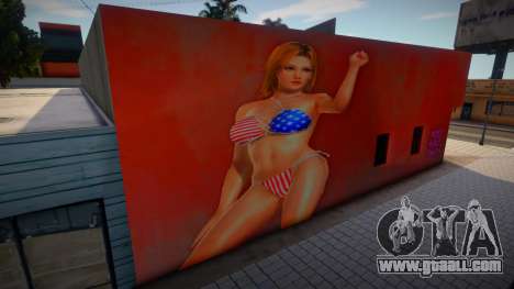 Mural Tina for GTA San Andreas