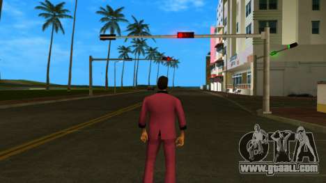 Tommy in Red SUIT HD for GTA Vice City