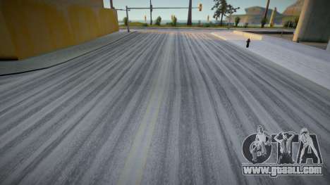 Winter Roads for GTA San Andreas