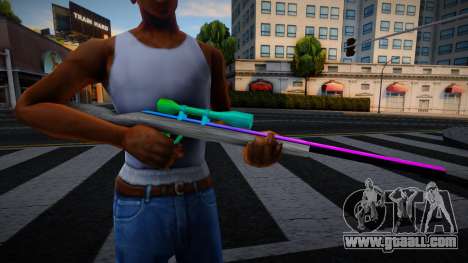 Sniper Multicolor for GTA San Andreas